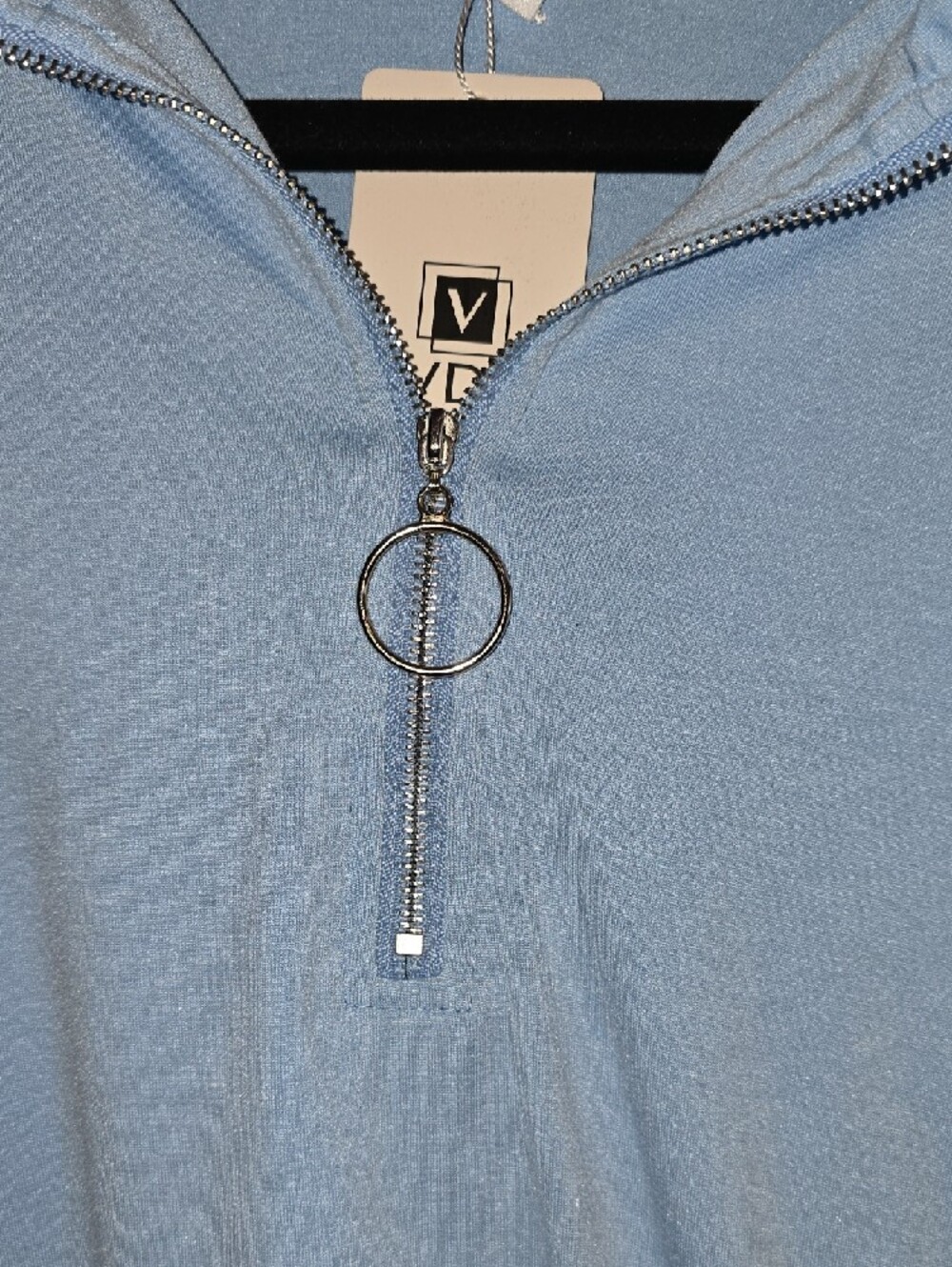VDJ Light Blue Top with Tag - Picture 6 of 7